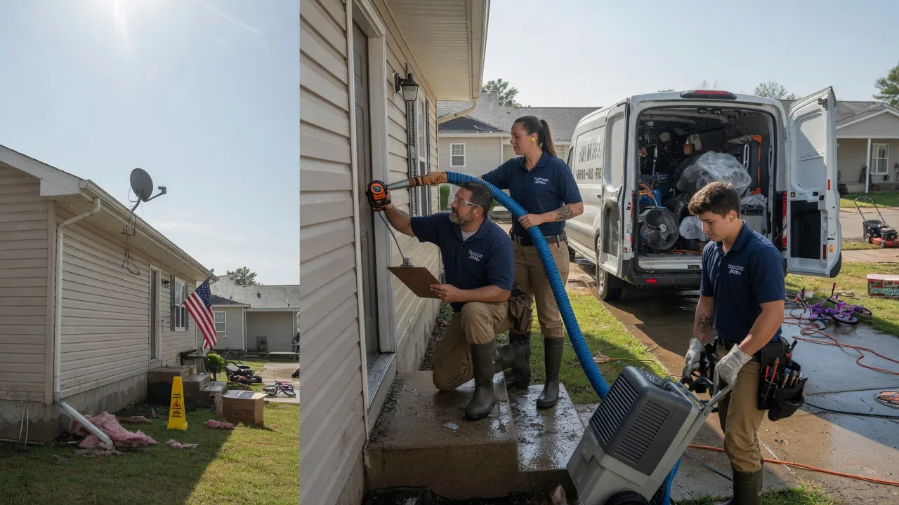 Ceiling Water Damage Restoration in West Jefferson, NC near me